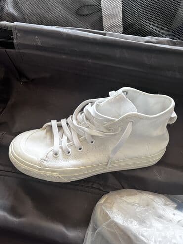 Кроссовки и спортивная обувь: Мужские кроссовки, 42, Adidas Originals, Б/у, цвет - Белый, Платная доставка, Самовывоз — 4