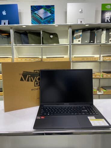 ноудбук ош: Ноутбук, Asus, 16 ГБ ОЗУ, AMD Ryzen 7, 16 ", Новый, Для несложных задач, память SSD — 1