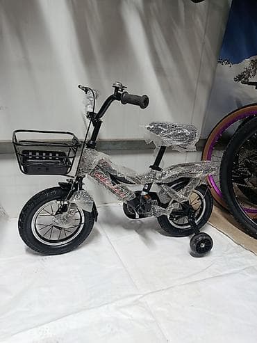 трёхколёсный велосипед: Детский велосипед, 2-колесный, 3 - 4 года, Для мальчика, Новый — 1