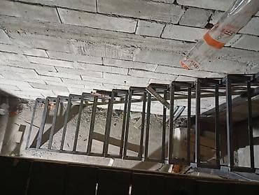 Оңдоп-түзөө жана курулуш: Темир тепкич Жеке менчик үй үчүн, Акысыз ченөө, Тепкичтин формасы: П-формадагы — 3