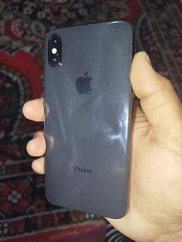 iphone 10 x: IPhone Xs, Б/у, 256 ГБ, Desert Titanium, Чехол, 75 % — 1