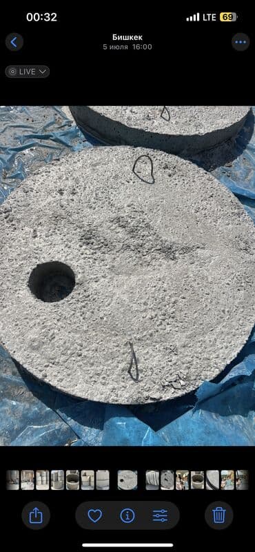 купити сейф бу: Железобетонное (ЖБИ) кольцо для септика Размер: 150 x 90 x 9 см, Платная установка, В розницу — 3