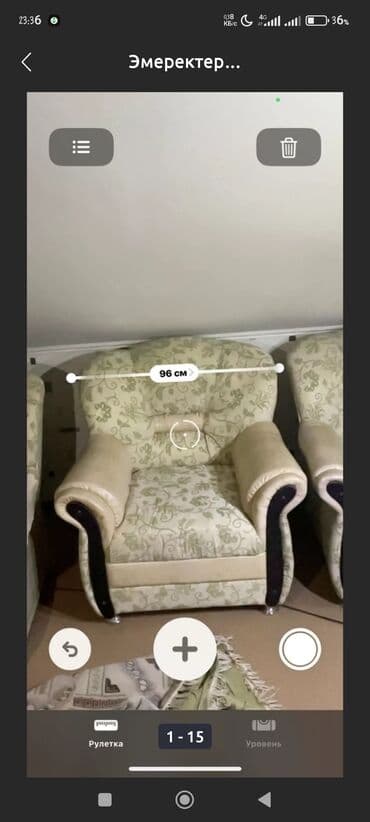 🪑 Продаются кресло и диван с цветочным узором 📏 Размеры: кресло — 96 at lalafo.kg 🪑 Продаются кресло и диван с цветочным узором 📏 Размеры: кресло — 96