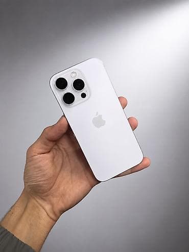 pro 13: IPhone 16 Pro, Б/у, 128 ГБ, White Titanium, 95 % — 1