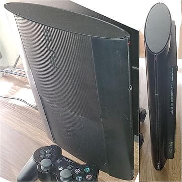 pleystation: Playstation 3 Super slim, Прошитый, н игры, г.Ош, 2 джойстик — 1