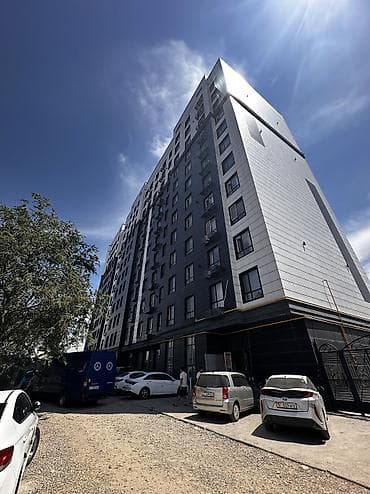 2 комнаты кок жар: 2 комнаты, 73 м², Элитка, 6 этаж, ПСО (под самоотделку) — 1