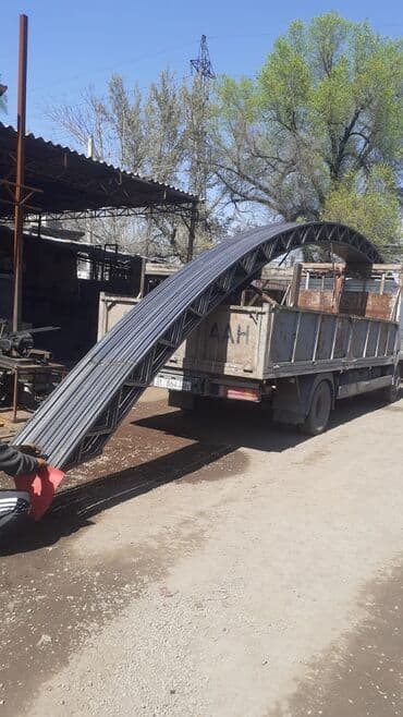 швеллер и двутавр: Фермы Навесы. Большие Арки для ангаров Металлические фермы для — 14