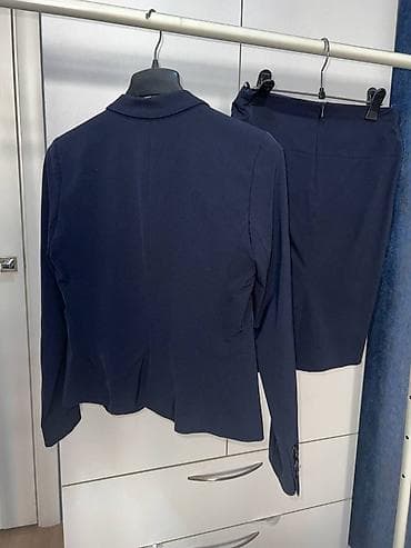 mark spenser: Женский костюм темного-синего цвета (обмен не интересует) б/у - фирма — 2