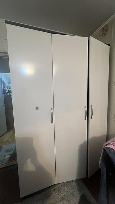 Шкафы: Шифоньер, шкаф для одежды, Угловой, ЛДСП — 1