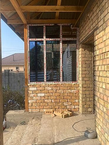 Буюртмага терезелер: Буюртмага пластик терезе, Терезе түрү: Панорамалык, Декоративдик өзгөчөлүктөрү: Башка өзгөчөлүктөр, Акы төлөнүүчү орнотуу, Бөлүп төлөө менен — 3