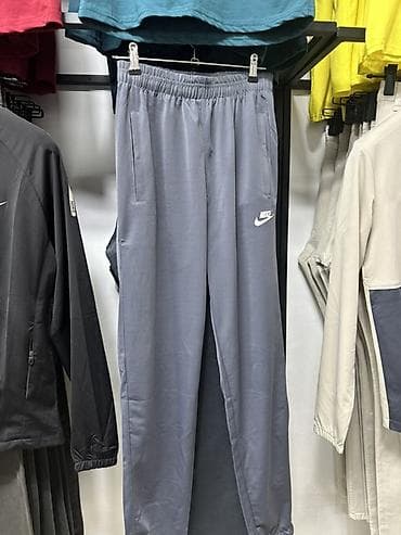 высокие: Мужской спортивный костюм, M, L, XL, Nike, Новый, цвет - Серый, Платная доставка — 2