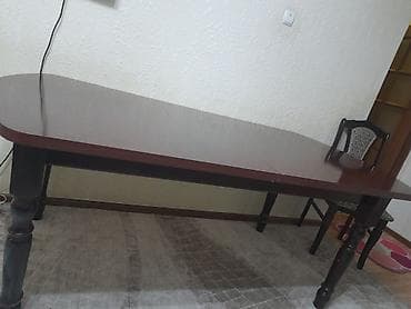 foldable table: Стол трансформер Для кухни, Раскладной стол, цвет - Коричневый — 2