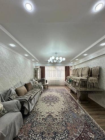 5 микрорайон квартира: 3 комнаты, 118 м², Элитка, 2 этаж, Евроремонт — 5