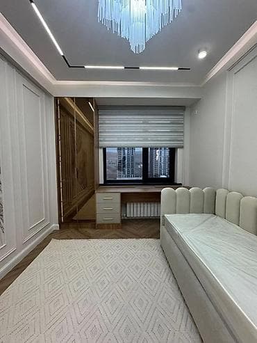 3: 3 комнаты, 96 м², Асанбай мкр Элитка, 10 этаж, Дизайнерский ремонт — 2
