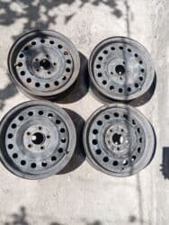 продаю титан диск на ниву: Железные Диски R 15 Комплект, отверстий - 5, Б/у — 1