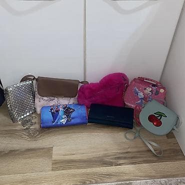 чемоданы цена бишкек: ТОКМОК ВСЕ СУМКИ ЗА 2.000с. Коллекция б/у женских и детских сумок и — 4