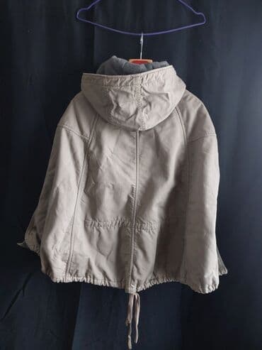 Плащи: Пончо, Классика, Зима, Лен, С капюшоном — 2