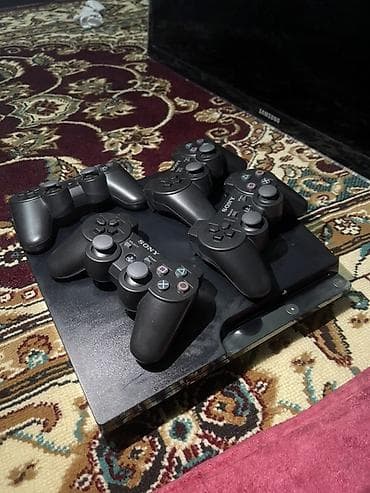 купить ps 1: Игровой комплект: Sony PlayStation 3 + 4 геймпада + телевизор Samsung — 3