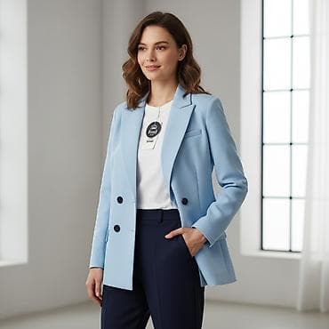 Пиджак, Блейзер, Двубортная модель, Турция, M at lalafo.kg Пиджак, Блейзер, Двубортная модель, Турция, M