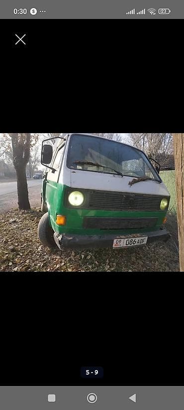 Транспорт: Volkswagen Transporter: 1988 г. — 2
