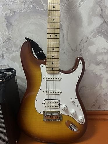Гитаралар: Электрогитара Squier Stratocaster + комбоусилитель Fender Frontman 20G — 3