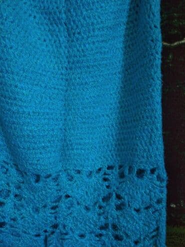 теннисный юбка: Продаётся вязанная двойка, желтка и юбка. Цвет синий — 4