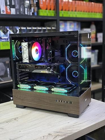 стойка для видеокарты: Компьютер, ядер - 6, ОЗУ 16 ГБ, Игровой, Новый, Intel Core i5, NVIDIA GeForce RTX 3070, NVMe — 3