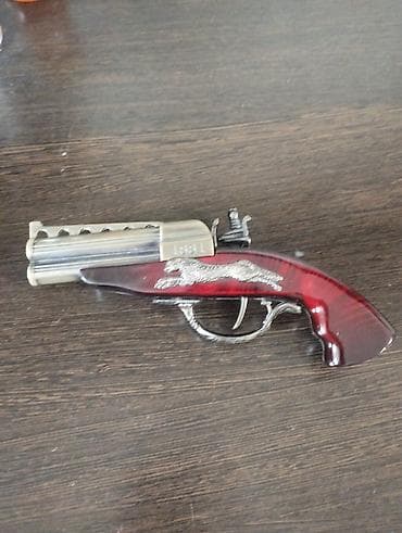 пульки для пистолета: Декоративный пистолет-брелок/сувенир в стиле кремнёвого пистоля - — 1