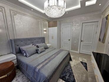 аренда однокомнатной квартиры бишкек: 1 комната, Душевая кабина, Постельное белье, Кондиционер — 13