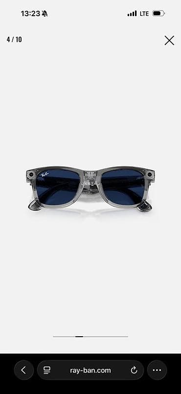 очки rayban meta: Солнцезащитные очки очки, Ray-Ban, Унисекс, Вайфареры — 6