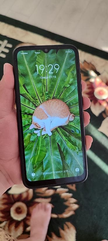 Техника жана электроника: Redmi, Redmi 9A, Колдонулган, 64 ГБ, түсү - Кара, 2 SIM — 4