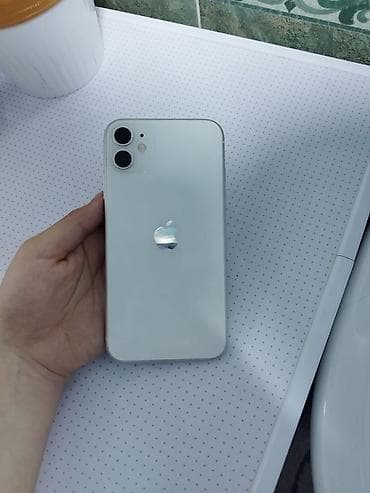 cd disk: IPhone 11, 128 ГБ, Серебристый, 73 % — 5