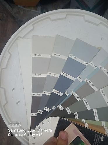 Жасалгалоочу жумуштар: Дубалдарды сырдоо, Суунун негизинде, 3-5 жылдык тажрыйба — 5