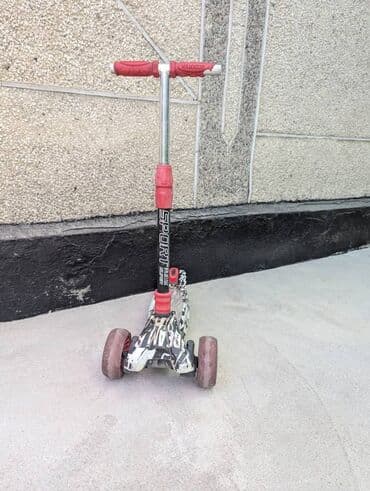 детский велосипед italtrike magic: Детский самокат, Трёхколёсный, Б/у — 1