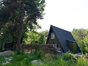 закрытый городок: Дом-шале (формат A-frame) на лесном участке у воды. - Архитектура — 2