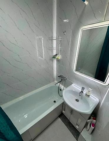 binar: 3 комнаты, 83 м², Кок-Жар мкр 2 этаж, Евроремонт — 7