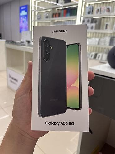 sata m2: Samsung Galaxy A56 5G, Новый, 256 ГБ, цвет - Серый, В рассрочку, 2 SIM, eSIM — 4