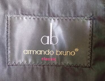 брендовые мужские спортивные костюмы из турции: ARMANDO BRUNO Турция🇹🇷 куртка демисезонная, стёганная. на замке — 3