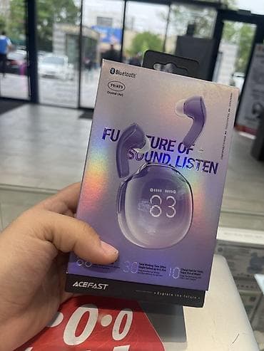Беспроводные наушники ACEFAST T9/AT9 (Crystal Air) - Тип: TWS