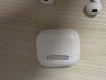 айрподс б у: AirPods 3 Оригинал 
Коробки нет. 
Состояние отличное. 
Любые проверки — 3