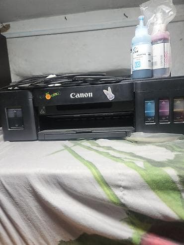 Струйный принтер Canon с непрерывной подачей чернил (встроенные