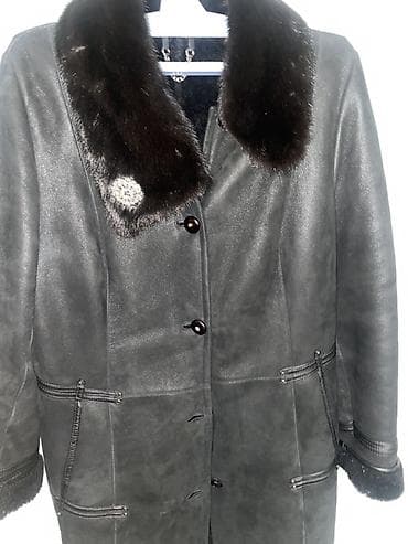 Дубленка, Классическая модель, Длинная модель, XL