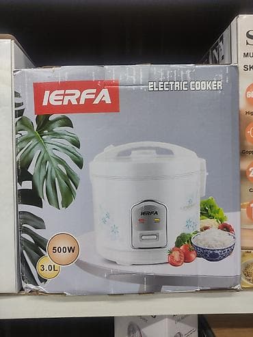 комбайн для риса: Электрическая рисоварка IERFA - Объем: 3,0 л - Мощность: 500 Вт - — 1