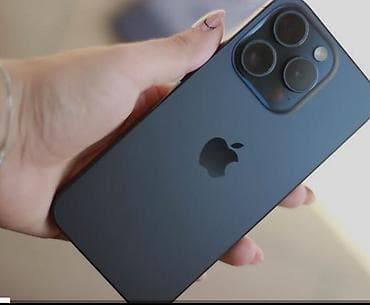 IPhone 15 Pro, 128 ГБ, Blue Titanium, Кабель, 87 %