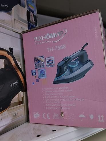 ploika pro: Утюг Technomir, Паровой, Керамический, Самоочистка — 2