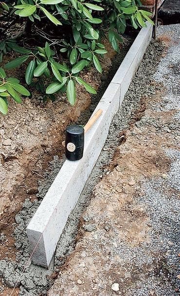 Бордюрлар: Тротуардык бордюр, Бетон, Башка өзгөчөлүктөр, 1 — 7