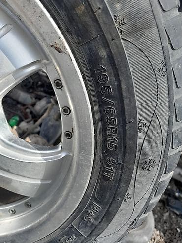 255 70 15: Комплект колес на дисках - Размер шин: 195/65 R15 91T (зимние — 2