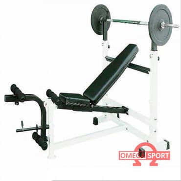 универсальный тренажер для дома: Регулируемая скамья Обивка Специальная обивка,предназначенная для — 1