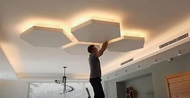 доп свет: Потолочные панели, предназначенные для создания уникальных световых — 1