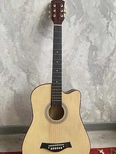 Гитары: Акустическая гитара Aisheng с вырезом (cutaway). - Тип: шестиструнная — 1